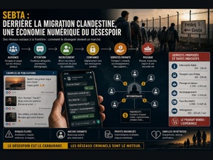 ​Sebta : derrière la migration clandestine, une économie numérique du désespoir