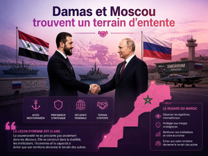 Damas et Moscou trouvent un terrain d’entente