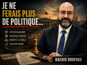 ​Je ne ferais plus de politique…