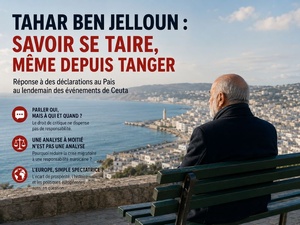Tahar Ben Jelloun : savoir se taire, même depuis Tanger
