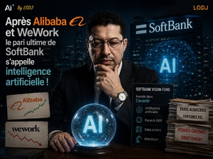 Après Alibaba et WeWork, le pari ultime de SoftBank s’appelle intelligence artificielle Après Alibaba et WeWork, le pari ultime de SoftBank s’appelle intelligence artificielle