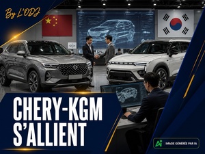 Chery–KGM : une alliance asiatique qui pourrait rebattre les cartes du SUV Chery–KGM : une alliance asiatique qui pourrait rebattre les cartes du SUV