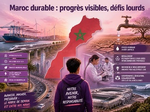 Maroc durable : progrès visibles, défis lourds Maroc durable : progrès visibles, défis lourds