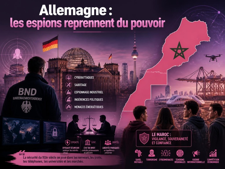 Allemagne : les espions reprennent du pouvoir Allemagne : les espions reprennent du pouvoir