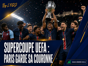 Supercoupe UEFA : le PSG conserve sa couronne face à Aston Villa Supercoupe UEFA : le PSG conserve sa couronne face à Aston Villa