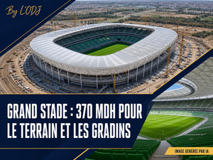 Grand Stade Hassan II : 370 MDH pour préparer l’aire de jeu et les gradins