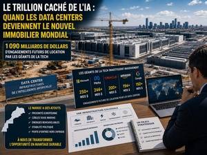 Le trillion caché de l’IA : quand les data centers deviennent le nouvel immobilier mondial
