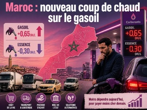 Maroc : nouveau coup de chaud sur le gasoil