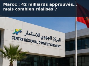 Maroc : 42 milliards de projets approuvés… mais combien seront réellement réalisés ? Maroc : 42 milliards de projets approuvés… mais combien seront réellement réalisés ?