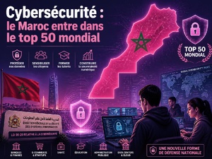 Cybersécurité : le Maroc entre dans le top 50 mondial Cybersécurité : le Maroc entre dans le top 50 mondial