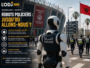 Verrons-nous au Maroc des robots policiers lors de la coupe du Monde 2030 au Maroc ?