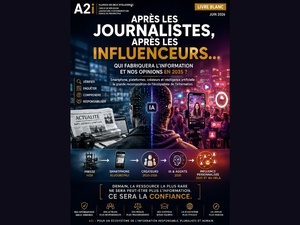 Parution du livre : Après les journalistes et les influenceurs : qui fabriquera l’information et nos opinions en 2035 ? Parution du livre : Après les journalistes et les influenceurs : qui fabriquera l’information et nos opinions en 2035 ?