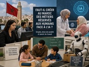 Faut-il créer au Maroc des métiers réservés aux humains face à l’IA ?