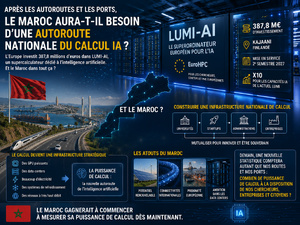 Après les autoroutes et les ports, le Maroc aura-t-il besoin d’une autoroute nationale du calcul IA ?