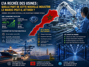 L’IA recrée des usines : quelle part de cette nouvelle industrie le Maroc peut-il attirer ?