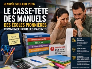 Rentrée scolaire 2026 au Maroc : le casse-tête des manuels des écoles pionnières commence pour les parents. Rentrée scolaire 2026 au Maroc : le casse-tête des manuels des écoles pionnières commence pour les parents.