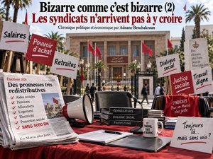Bizarre comme c’est bizarre (2) — Les syndicats n’arrivent pas à y croire Bizarre comme c’est bizarre (2) — Les syndicats n’arrivent pas à y croire