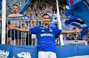 Yassine Gessime élu joueur du mois d’août à Strasbourg
