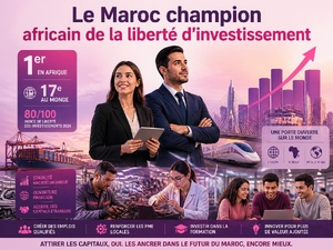 Le Maroc champion africain de la liberté d’investissement