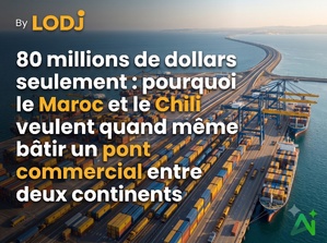 ​80 millions de dollars seulement : pourquoi le Maroc et le Chili veulent quand même bâtir un pont commercial entre deux continents ?
