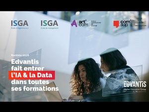 EDVANTIS intègre l’IA et la Data dans toutes ses formations dès la rentrée 2026