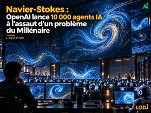 Navier-Stokes : OpenAI lance 10 000 agents IA à l’assaut d’un problème du Millénaire