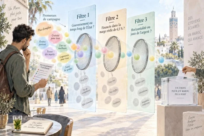 Face à une promesse électorale, le citoyen peut désormais appliquer ce test en trois questions. Si l'une d'elles reste sans réponse, il a affaire à de la communication, pas à un engagement crédible.
