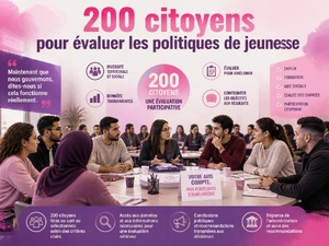 200 citoyens pour évaluer les politiques de jeunesse 200 citoyens pour évaluer les politiques de jeunesse