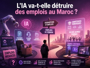 L’IA va-t-elle détruire des emplois au Maroc ? L’IA va-t-elle détruire des emplois au Maroc ?