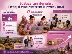 Justice territoriale : l'Istiqlal veut renforcer le revenu local Justice territoriale : l'Istiqlal veut renforcer le revenu local