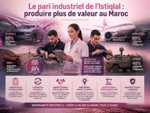 Le pari industriel de l'Istiqlal : produire plus de valeur au Maroc