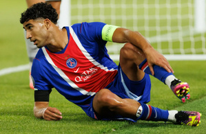 PSG : Achraf Hakimi sort sur blessure face à Brest PSG : Achraf Hakimi sort sur blessure face à Brest