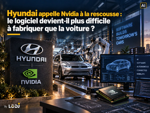 Hyundai appelle Nvidia à la rescousse : le logiciel devient-il plus difficile à fabriquer que la voiture ?