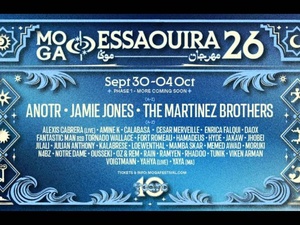 Électro : Pour ses 10 ans, le MOGA Festival s'empare d'Essaouira avec une édition XXL et met le cap sur le Brésil Électro : Pour ses 10 ans, le MOGA Festival s'empare d'Essaouira avec une édition XXL et met le cap sur le Brésil