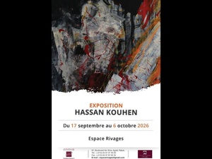 L'artiste maroco-américain Hassan Kouhen fait son grand retour à l'Espace Rivages