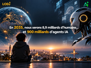 En 2035, nous serons 8,9 milliards d’humains… et 900 milliards d’agents IA En 2035, nous serons 8,9 milliards d’humains… et 900 milliards d’agents IA