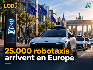 25.000 robotaxis arrivent en Europe : après avoir fabriqué la voiture, le Maroc doit-il apprendre à fabriquer son intelligence ?