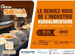 Souveraineté et résilience hydrique : le SIEMA 2026 trace l'avenir de l'agroalimentaire marocain