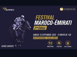 Courses hippiques : Le UAE Moroccan Festival fait son grand retour à l'hippodrome de Casa-Anfa