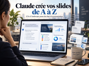 Claude peut désormais créer votre présentation en Slides de A à Z