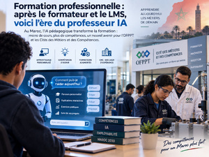 Formation professionnelle : après le formateur et le LMS, voici l’ère du professeur IA