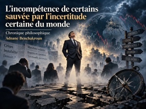 ​L’incompétence de certains sauvée par l’incertitude certaine du monde