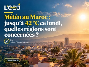 Météo au Maroc : jusqu’à 42 °C ce lundi, quelles régions sont concernées ? Météo au Maroc : jusqu’à 42 °C ce lundi, quelles régions sont concernées ?
