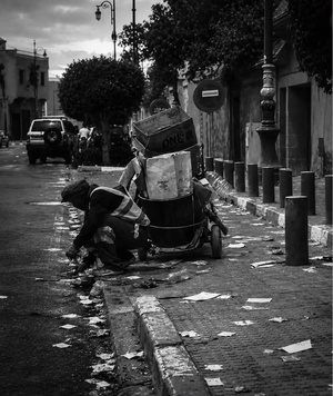 Les rues, premières victimes de la campagne Les rues, premières victimes de la campagne