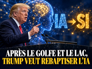 Après le golfe et le lac, Trump veut rebaptiser l’intelligence artificielle