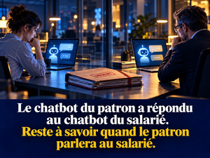 ​Le chatbot du patron contre le chatbot du salarié