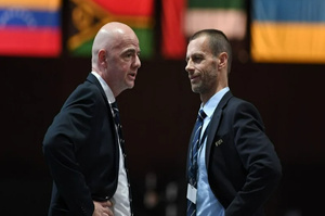 FIFA-UEFA : le bras de fer autour d’Infantino se poursuit FIFA-UEFA : le bras de fer autour d’Infantino se poursuit
