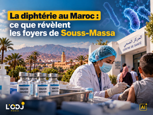La diphtérie au Maroc : ce que révèlent les foyers de Souss-Massa La diphtérie au Maroc : ce que révèlent les foyers de Souss-Massa
