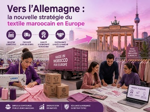 Vers l’Allemagne : la nouvelle stratégie du textile marocain en Europe Vers l’Allemagne : la nouvelle stratégie du textile marocain en Europe