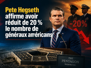 Pete Hegseth affirme avoir réduit de 20 % le nombre de généraux amériquains